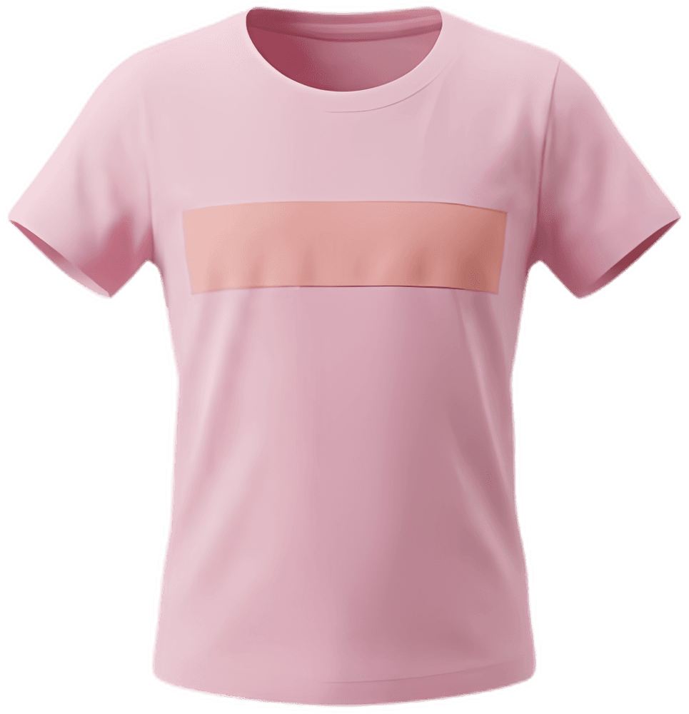 DOODLE Bubblegum Pink tee with swappable patches